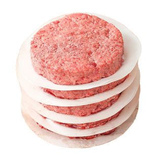 烤乐仕牛肉饼隔肉纸防粘汉堡隔层食物专用冷冻包装油纸垫纸