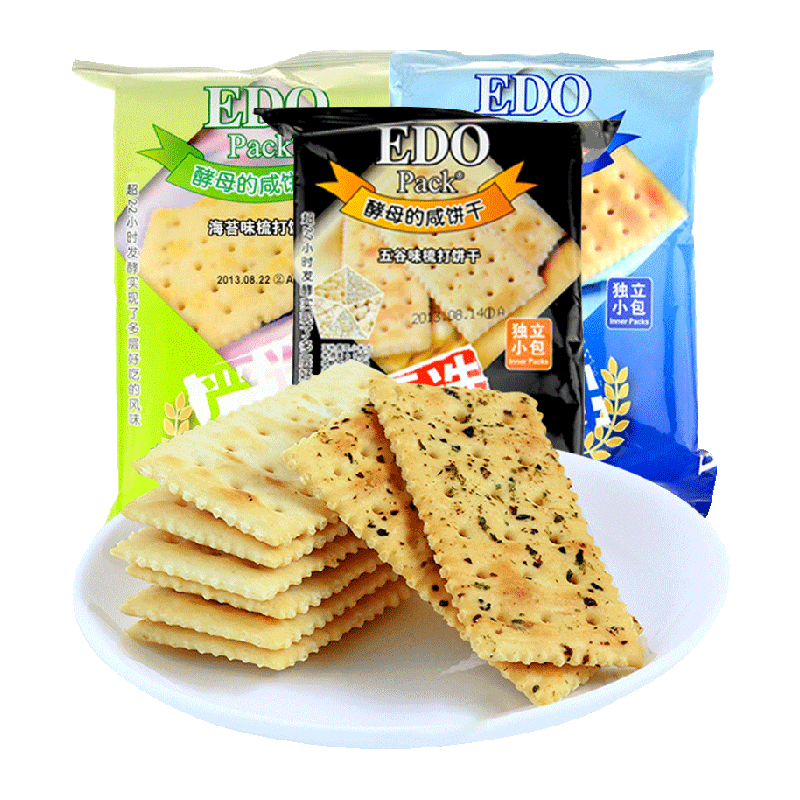 中国香港EDOPack苏打饼干