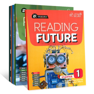 美国原版Compass少儿英语阅读教材Reading Future 综合教材21世纪