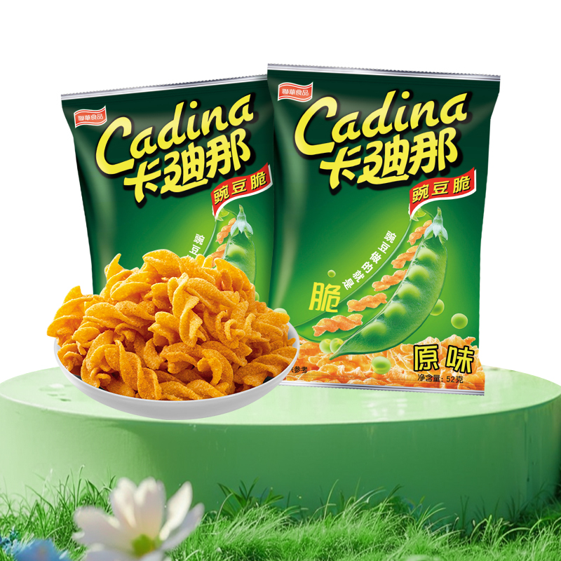 卡迪那经典原味膨化食品52g×2袋