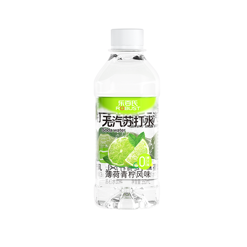 ROBUST/乐百氏无汽苏打水饮料日向夏橘/薄荷青柠0卡0脂饮品