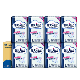 Dr．P/包大人基础型成人纸尿裤80片L码老人用尿不湿