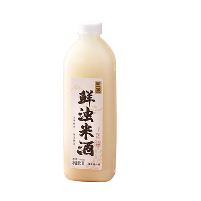 浙一家江南米酒微稠5%1L