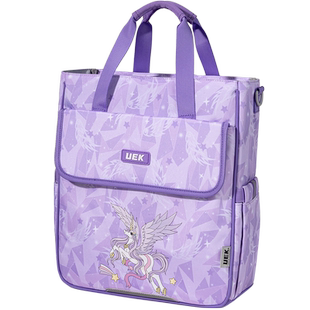 uek儿童补习袋小学生手拎手提包初中生高中生补课包培训班文件袋