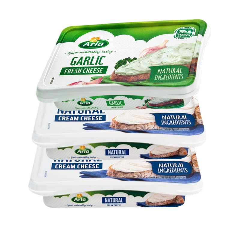 阿尔乐进口混合装奶油奶酪