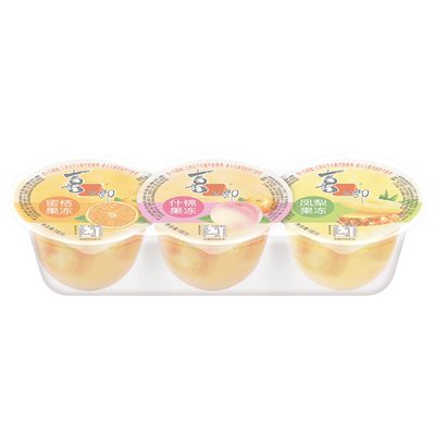喜之郎童年经典果冻180g×3杯