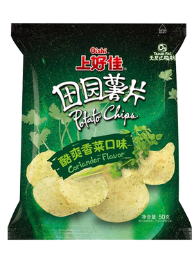 上好佳香菜味薯片甄选原料50g