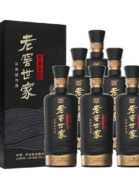 泸州老窖世家鉴藏52度整箱