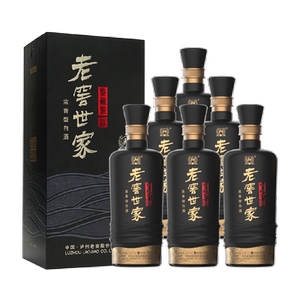 泸州老窖世家鉴藏52度500ml*6瓶