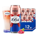 1664啤酒桃红500ml*12罐