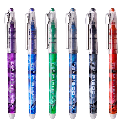 白雪蓝色中性笔直液式走珠笔