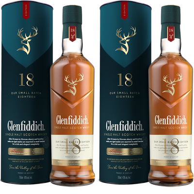 格兰菲迪18年700ml×2瓶