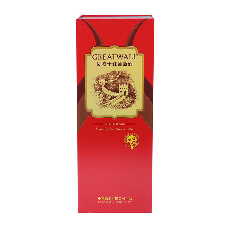 华夏长城优良产区干红葡萄酒   750ml/瓶