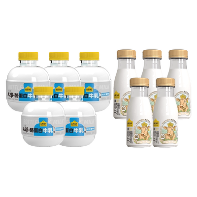 认养一头牛低温奶吨吨+娟姗组合