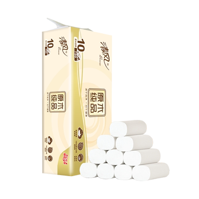 清风无芯卷卷纸4层