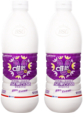 唯怡核桃坚果早餐豆奶960ml×2瓶