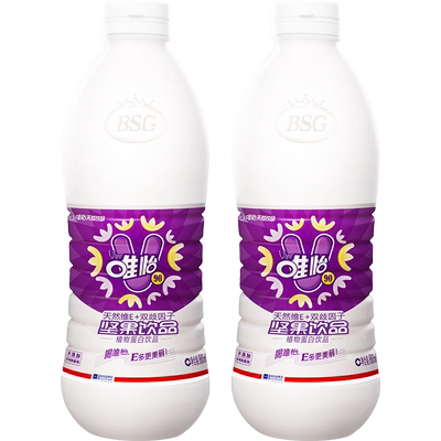 唯怡核桃坚果早餐豆奶960ml×2瓶