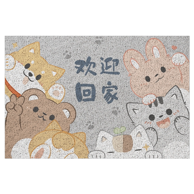 赛勒卡通入户门地垫防滑垫