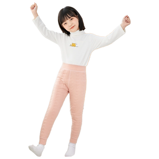 冬季校服神器儿童保暖裤男童内穿加绒加厚款棉裤女童秋季打底裤子