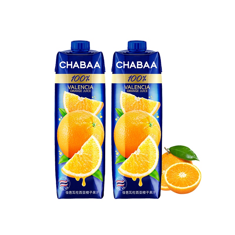 恰芭泰国进口瓦伦西亚橙汁纯果汁