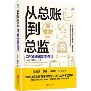 包邮 从总账到总监 CFO的财务职场成长笔记 钱自严 财务管理书籍