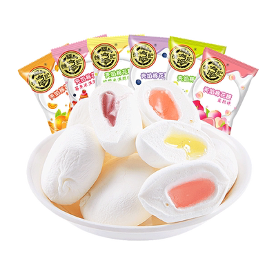 徐福记混合口味棉花糖糖果520g