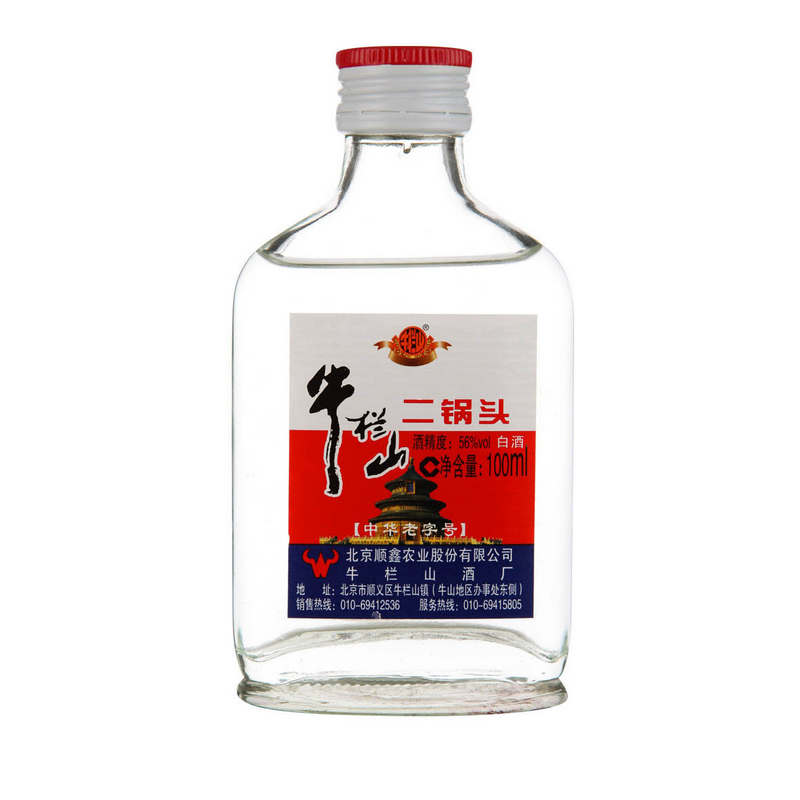 牛栏山二锅头白酒(清香型白酒) 56度 100ml/瓶