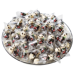 熊猫麦丽素100g巧克力豆儿童零食糖果（代可可脂）