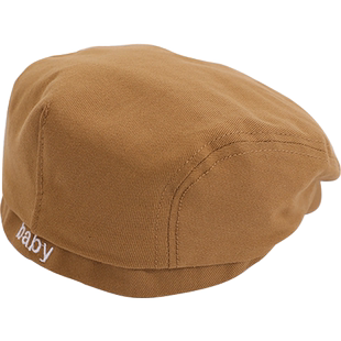 拉夏莉亚宝宝帽子春秋男童女童鸭舌帽贝雷帽儿童前进帽男孩外出帽