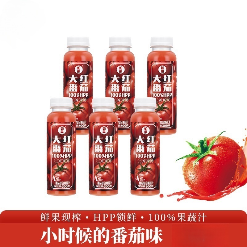 如果100%NFC果蔬汁300g×6瓶