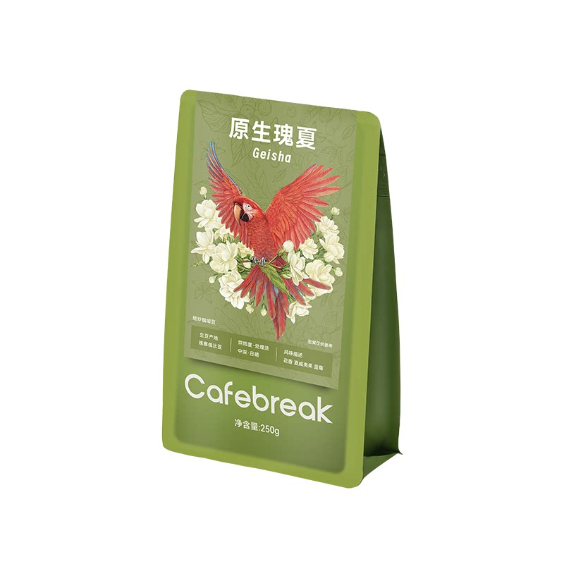布蕾克原生瑰夏SOE咖啡豆埃塞中深中浅烘焙新鲜意式手冲cafebreak图片