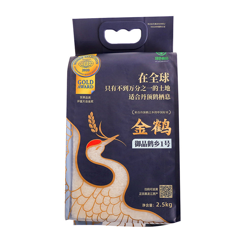 金鹤御品鹤乡1号大米 2.5kg/袋属于什么档次？
