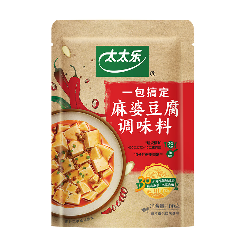 太太乐麻婆豆腐调味料调料100g/袋