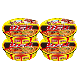 日清方便面UFO飞碟炒面铁板牛肉组合速食干拌面碗面泡面混装