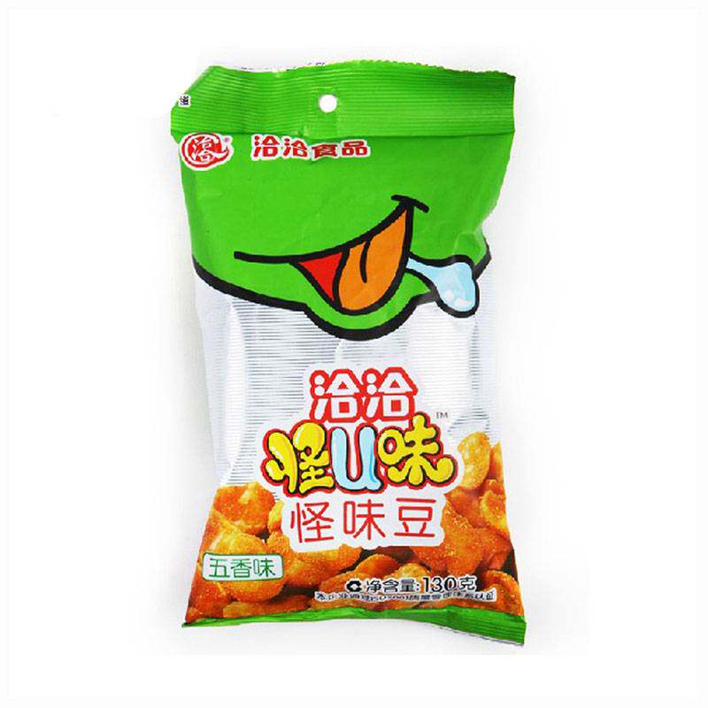洽洽怪u味怪味豆蚕豆130g兰花豆五香味办公室零食小吃