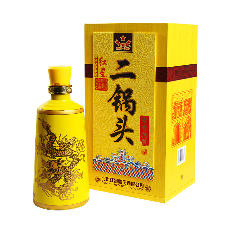 53度红星二锅头酒（清香典范）500ml