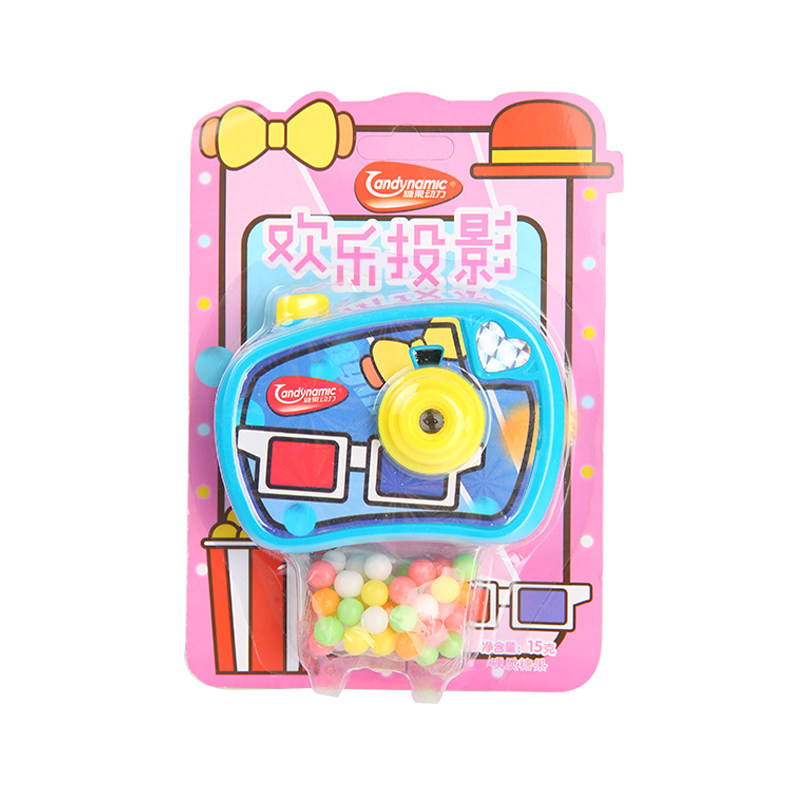 糖果动力欢乐投影玩具糖果 15克/个
