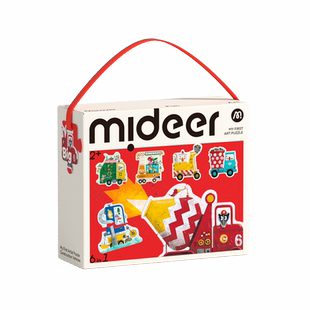 mideer弥鹿儿童拼图2岁宝宝3恐龙动物幼儿1蒙氏早教益智玩具礼物