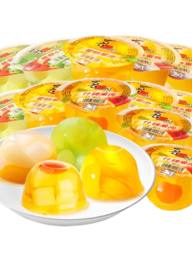 喜之郎什锦口味大块果肉果冻