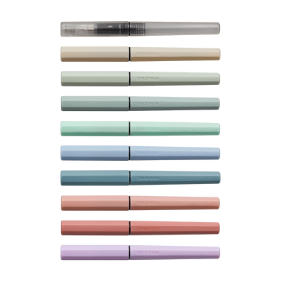 白金小流星磨砂小学生三年级钢笔