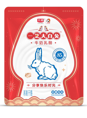光明大白兔51%奶酪棒拼搭游戏