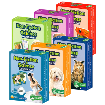 junior自然拼读解码科普分级