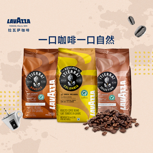 LAVAZZA拉瓦萨意大利原装进口Tierra大地系列醇香咖啡豆中烘