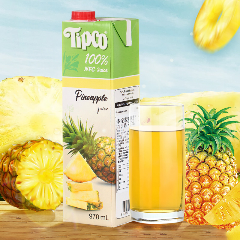 泰宝泰宝进口NFC100%菠萝汁