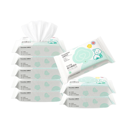 全棉时代手口专用湿巾25*8包