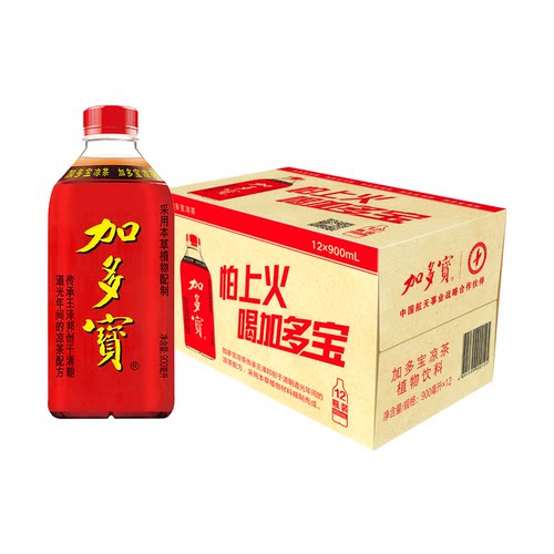 900加多宝ml*12瓶凉茶