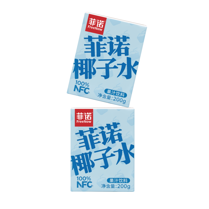 菲诺NFC椰子水200g×24盒