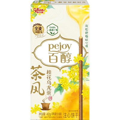 格力高百醇桂花乌龙茶风系列42g