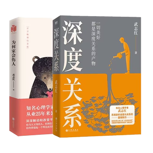 【套装2册】深度关系+为何家会伤人武志红心理学自助自救指南书籍