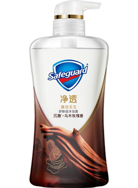 舒肤佳持久留香乌木玫瑰沐浴露